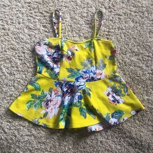 😺Nordstrom Peplum Top😺